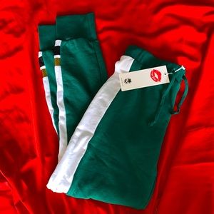 New Wildfox Joggers 100% cotton Made in USA Size S